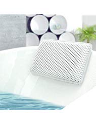 Bath Pillows for Tub Waterproof Bathtub Pillows Non-Slip Neck Pillow for Hot Tub, Massage, Luxury Bath Head Pillows Spa Pillow With 8 Strong Suction Cups