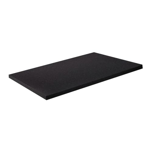 Dulcicasa カットテーブル用高密度フォームシート 40.5x30.5x1cm 汎用保護クッション ラスターフォームトレイ対応 (40.5x30.5x1cm)