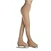 Hotfiary Figure Skating Practice Pants Girls Ice Skating Tights Pantyhose Legging, Fleece Thermal or Without Fleece
