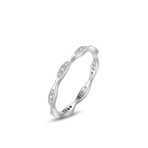 Bague femme 925 argent vintage géométrique : bijou brillant anti-ternissement