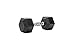 TRU GRIT Fitness Rubber HEX Free Hand Weights Dumbbell Pairs Sizes 5, 10, 15, 20 and 25 LBS (Pair)