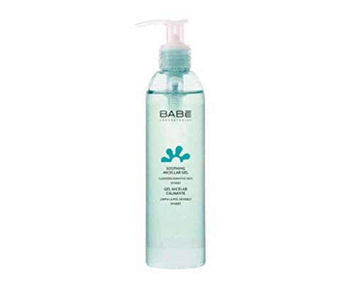 Tranquilizante, Desmaquillante LABORATORIOS BABÉ - Gel Micelar Calmante 245 ml | Limpieza e Higiene Facial | Uso Diario | Todo tipo de piel | Desmaquillante | Activos Calmantes