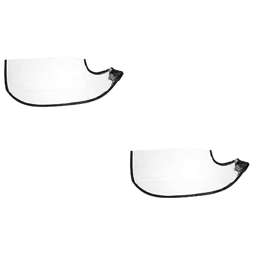 MERRYHAPY 2sets Hair Salon Tool Hair Styling Cape Shampoo Cape for Shower Drain Gentle Shampoo Protection 2pcs*2