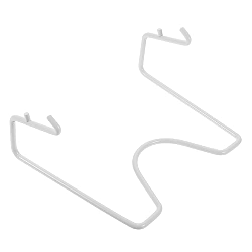 NAMOARLY Pegboard Pot Lid Organizer Rack Reusable Cooking Lid Holder for Space Saving Kitchen Storage Easy Installation Design Compatible with Standard Pegboards