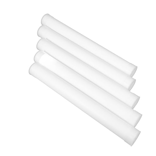 Cabilock 5pcs Heavy Duty Cardboard Tube Mailer Lids 31cm Document Storage Tube for Banner Artwork