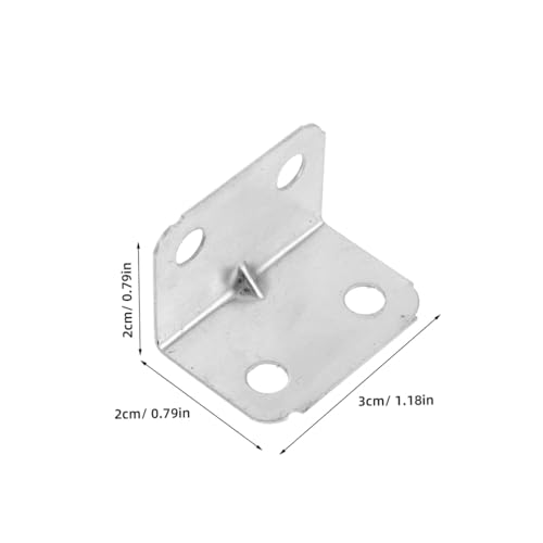 Équerres métal de fixation x100 pour stabiliser durablement les tables - 7