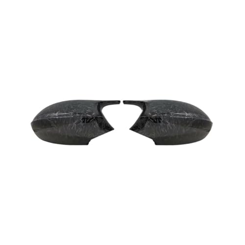Rétroviseur BMW E90 E87 coque noir brillant et fibre de carbone style moderne