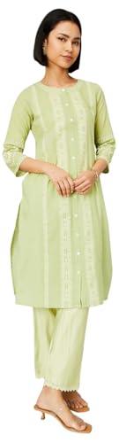 Image of Max Women's Cotton Regular Fit Casual Kurta
