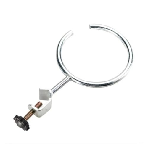 Support de laboratoire en fer de 75 mm avec vis vérin pour stabiliser les montages de chimie