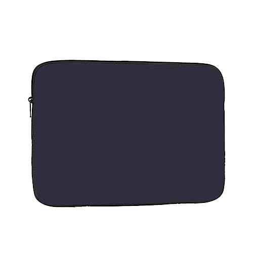 Solid Color Black Laptop Sleeve Case 15 Inch Suitable For Notebook Computer Tablet Traveling Carrying Simple Case