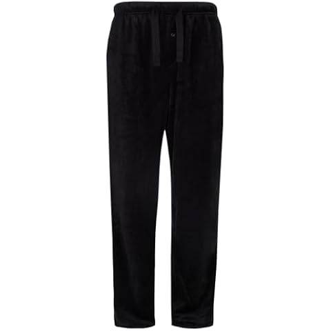 Style It Up Men's Fleece Pajama Pants Cover