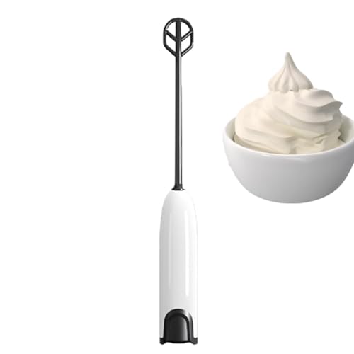 Electric Handheld Mixer | Battery Operated Hand Mixer,Multifunctional Handheld Blender, Battery Operated Drink Mixer for Juice, Egg, Sauce