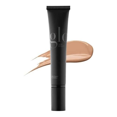 Glo Skin Beauty Satin Cream Foundation Makeup For Face, Golden Dark - Full Coverage, Semi Matte Finish, Conceal Blemishes & Even Skin Tone #TOP12