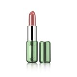 Clinique Pop Longwear Lipstick | Long Lasting, Satin, Matte + Shine, Blush Pop, 1 Count
