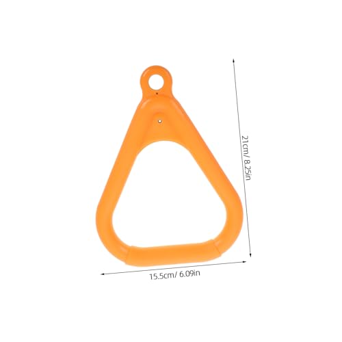 Anillas de gimnasia triangulares 2 pcs para ejercicio miniatura 2