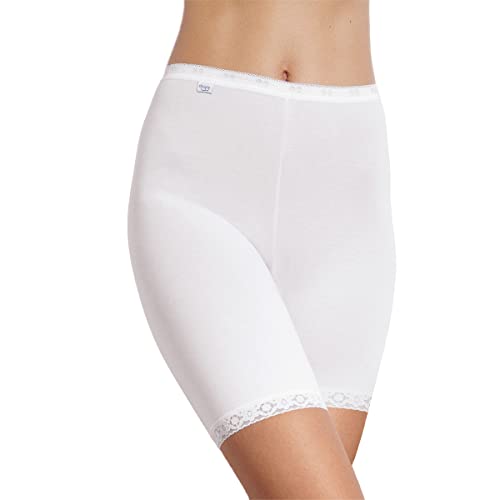 Sloggi Basic+ Long, Short Femme, Blanc (White 0003), 46