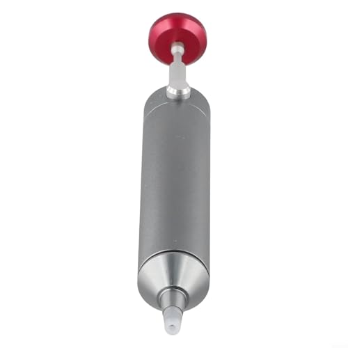 Herramienta portátil de succión de soldadura, desoldadora de aleación de aluminio con boquilla de silicona de alta resistencia, para reparación electrónica de PCB