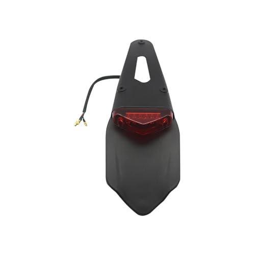 Garde-Boue Arrière Moto Universel Fixation Rapide et Feu LED MX Trail
