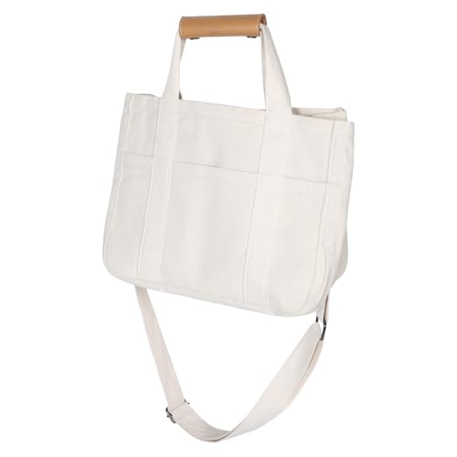 Bolso grande de lona Levemolo, diseño moderno y transporte versátil con acabados de calidad
