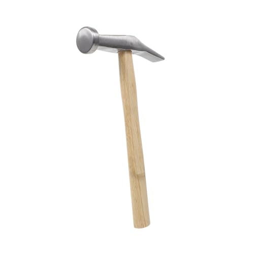 DECOMELODY Handmade Shoe Repair Hammer Steel Hammer for Diy Shoe Making Leather Case Bag Repair Tools