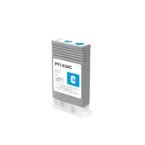 Cartouche d'encre PFI-030 Cyan compatible avec imprimantes Canon