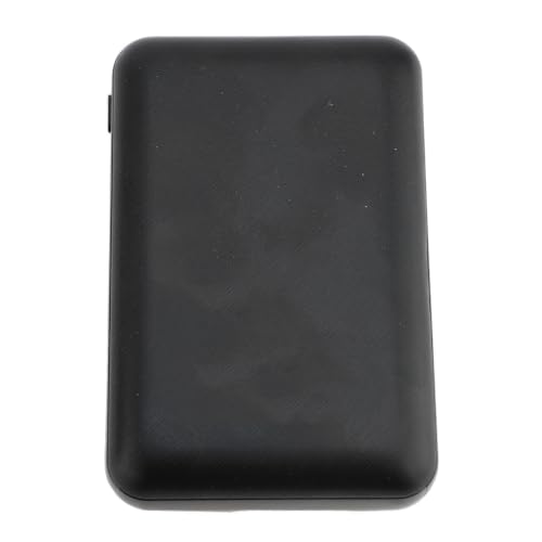 VBESTLIFE Chaleco Calefactable Power Bank Compacto Portátil 10000mAh Batería para Hombres Mujeres Negro