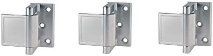 PEMKO PDL26D/15 Privacy Door Latch, Satin Chrome/Satin Nickel Finish, 1-1/2" x 2-3/4" Width, 2-3/16" Height (3)