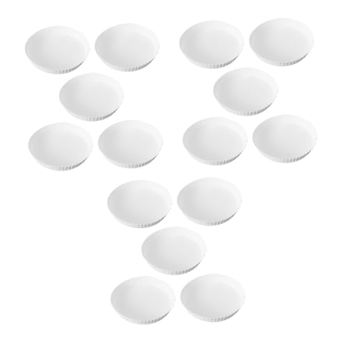 FRCOLOR 50Pcs Stackable Disposable Cup Covers Lids for Drinks for Hotels Restaurants and Home Use Protection and Wasps