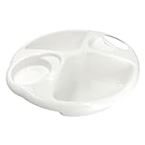 Dreambaby Top & Tail Schüssel, für den täglichen Gebrauch, Ober- und Schwanzschale für Babybadewannen, 2 separate Bereiche für Ober- und Schwanzschwämme, ergonomisches Design, leicht und tragbar