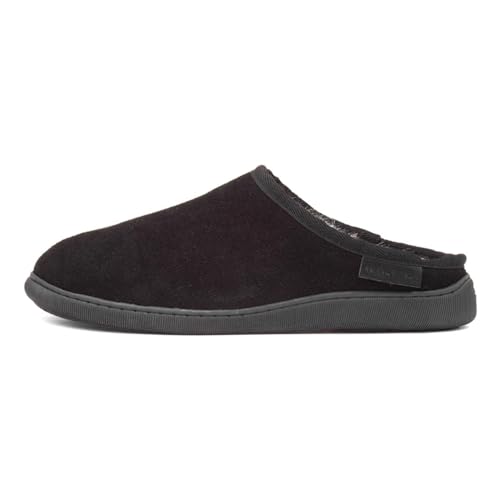 Hush Puppies AshtonSlipper para hombre, Black, 41 EU