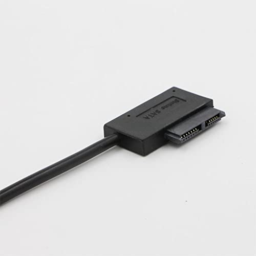 Cable SATA Slimline con alimentación USB 2.0 negro miniatura 7