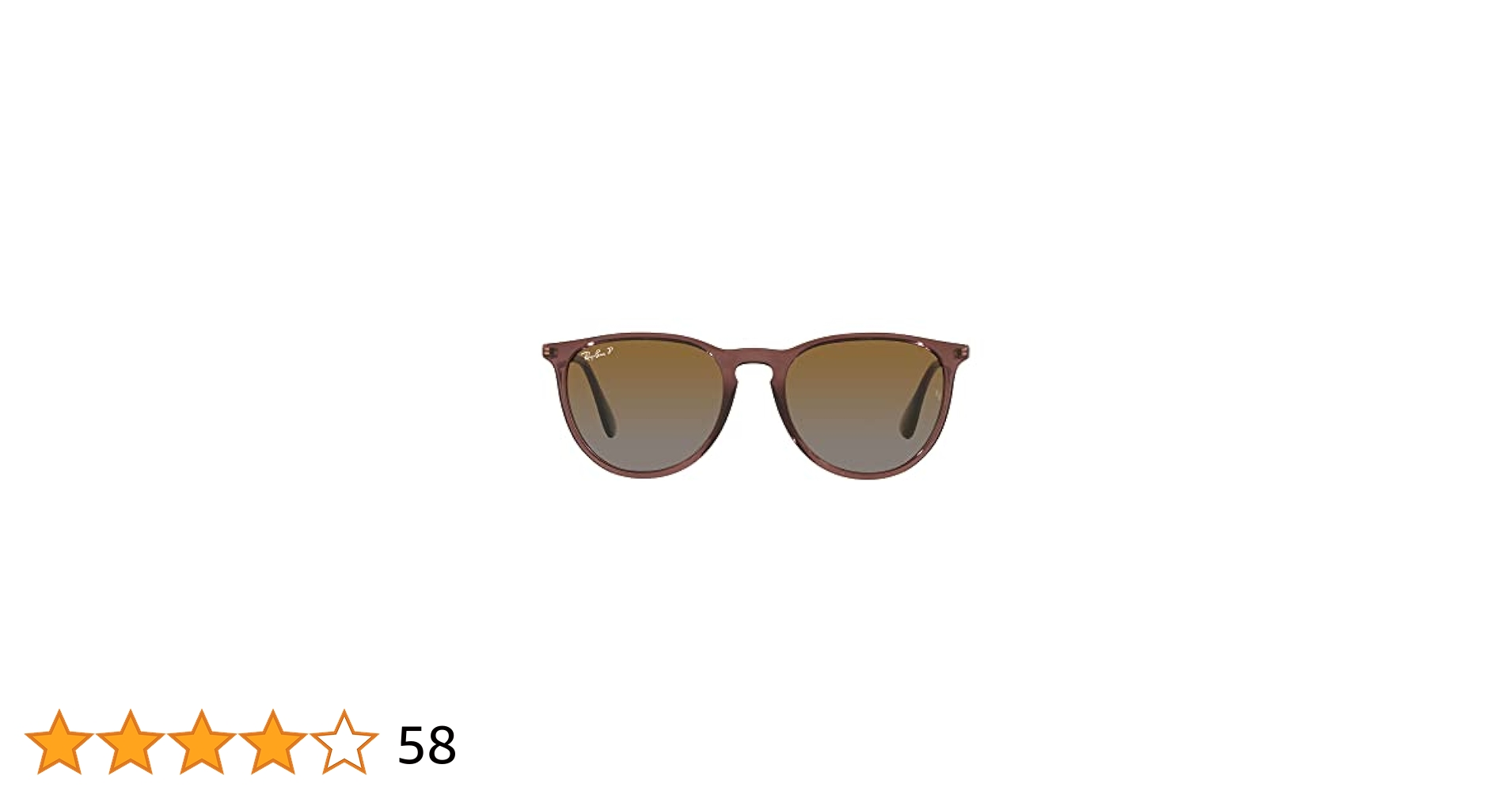 Amazon | Ray-Ban(レイバン) Rb4171 エリカ ラウンド サングラス