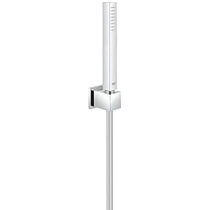 GROHE Euphoria Cube Stick – Wandhalterset (wassersparend, 1 Strahlart, Antikalk System), chrom, 27703000