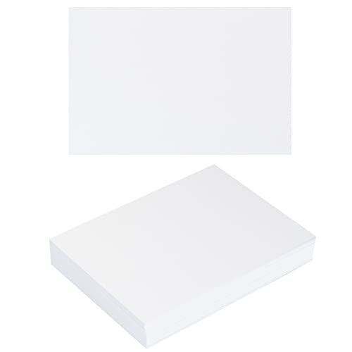 100 Pack Thick Paper Cardstock Blank Heavy Cards Stock For Invitations, Greeting Cards Making, Postcards, Photos, 250Gsm Thick Paper (White, 4X6 Inches) #TOP11