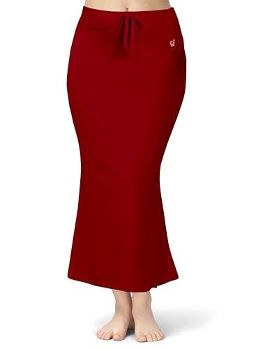 TRENDMALLS Lycra Spandex Saree Shapewear Petticoat for Women, Cotton Blended, Petticoat, Silhouette, Skirts for Women, Shape wear Dress For Saree