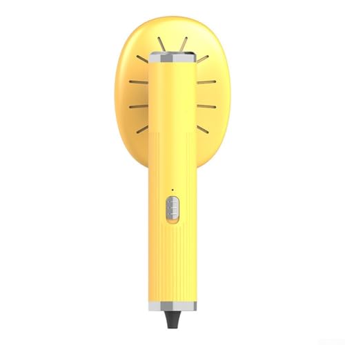 BEAZOOM Vaporizador portátil de mano giratorio de 180° para el hogar y viajes, amarillo, 1 paquete