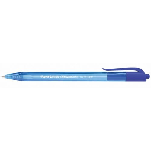 Caneta Paper Mate Km 100 Rt 1.0 Media Az/Az/Az Blister com 3 Un
