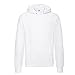 Produktbild Fruit of the Loom Hooded Sweat Weiß - M