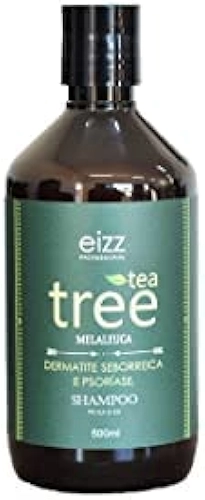 SHAMPOO TEA TREE DERMATITE SEBORREICA E PSORÍASE EIZZ 500ML