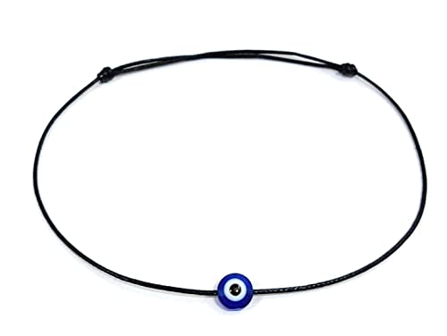 TODANI JEMS Nylon Evil Eye Anklet For Unisex Adult (Black) (B0B2864XT5) Amazon Price History, Amazon Price Tracker