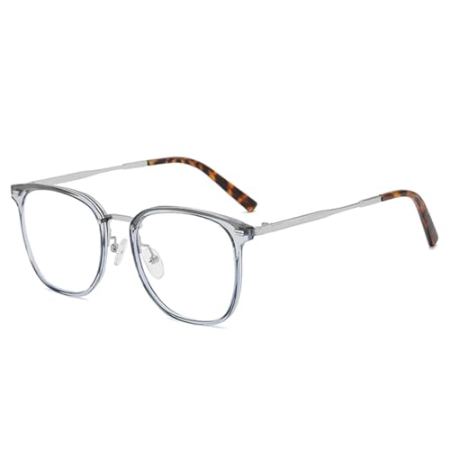 Monture de lunettes en métal de qualité supérieure avec finitions rivets rétro
