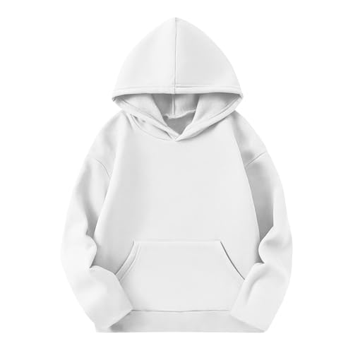 Girls Hoodies with Pockets Long Sleeve Pullover Sweatshirts Fleece Lined Oversized Pullover Tops Warm Fall Clothes4