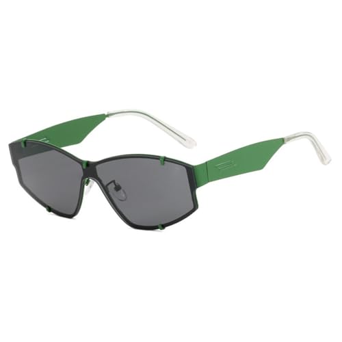 Lunettes de soleil œil de chat vintage femme sans monture de luxe UV400