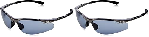 Bolle CONTPSF Contour Safety Glasses - Smoke