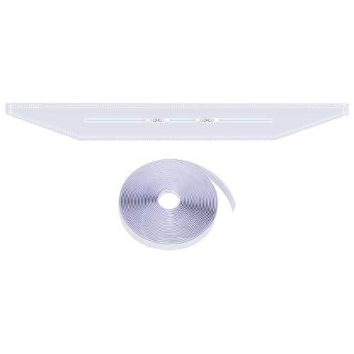 Sello de Ventana para Aire Acondicionado Portátil | Kit para Ventana Sin Taladrar | Cubierta Adhesiva de Tela Reemplazo para Reducir Corrientes en Autocaravanas