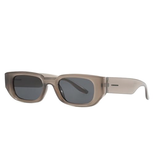 Lunettes de soleil petite monture avec verres décoratifs unisexes