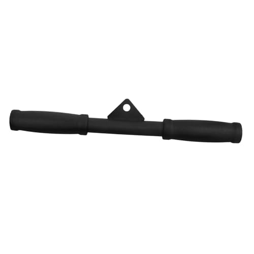LOORGVEL Barra de Press con Agarre para Máquina de Cables Accesorio Desmontable para Gimnasio Casa Entrenamiento Muscular Compatible con Sistemas de Fitness Casa