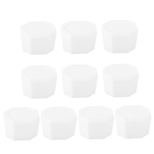 BRIGHTFUFU 10 Pcs Tennis Racket Butt Caps Antislip Handle End Covers for Enhanced Control and Stability Quick Setup Racket Accessories for All Purpose Use Matches and Practice