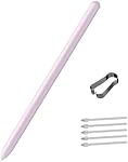 Galaxy Tab S9 FE Stylus Pen for Samsung Galaxy Tab S9 FE / S9 FE+ / S9 / S9+ S Pen S9 Pen Replacement Tab S9 FE/S9 Stylus Pen with Tips NoBluetooth(Purple)