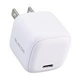 エレコム 充電器 Type-C 20W USB PD対応 USB-C 1ポート 折りたたみ式プラグ PSE認証 【 iPhone 16 15 OPPO Pixel など各種対応】 ホワイト EC-AC7320WH